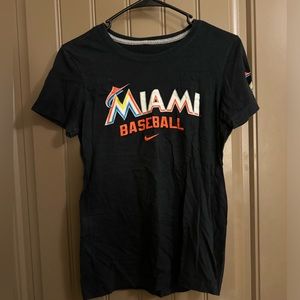 Nike Miami Marlins MLB Baseball Women’s Tee